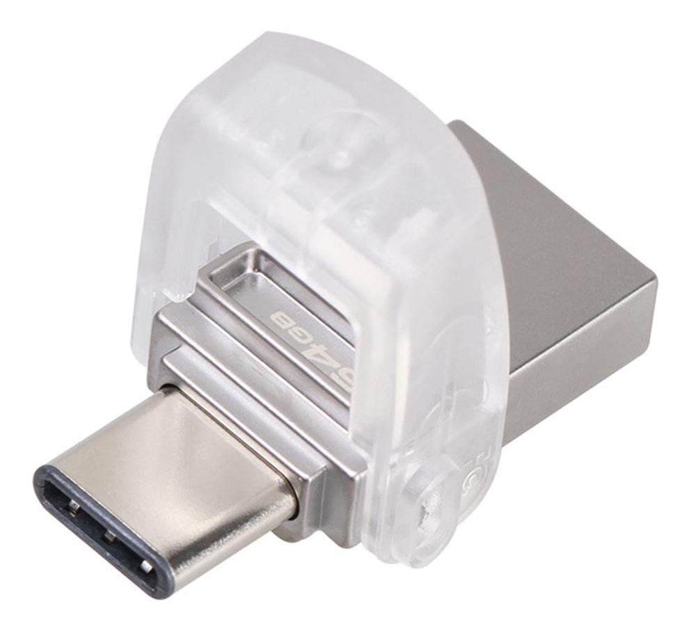 USB Kington 64GB MicroDuo USB 3.0 + USB Type-C - DTDUO3C