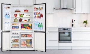 Tủ lạnh Mitsubishi Electric Inverter 635 lít MR-L78EN-GBK-V