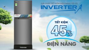 Tủ lạnh Toshiba Inverter 194 lít GR-A25VS(DS)