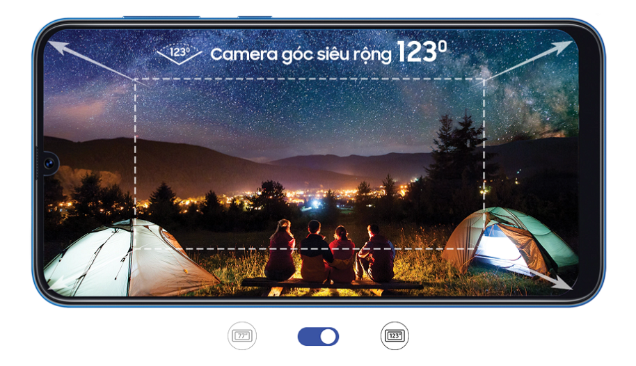 Giới thiệu chi tiết Điện thoại Samsung Galaxy A20 , Đen
