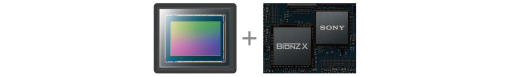Cảm biến Exmor RS™ CMOS, BIONZ X™ và LSI ngoại vi