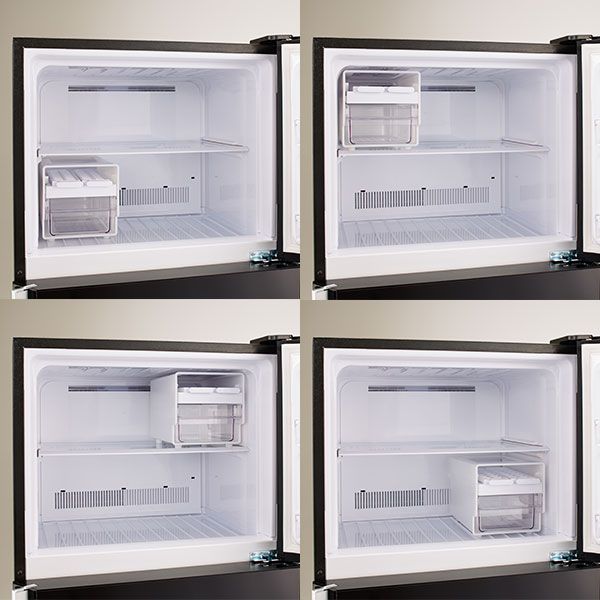 Tủ lạnh Sharp Inverter 397 lít SJ-XP405PG-BK-7