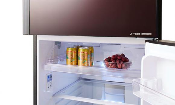 Tủ lạnh Sharp Inverter 397 lít SJ-XP405PG-BR-1