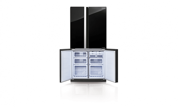 Tủ lạnh Sharp Inverter 678 lít SJ-FX688VG-BK_3