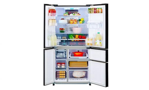 Tủ lạnh Sharp Inverter 758 lít SJ-F5X75VGW-BK_9