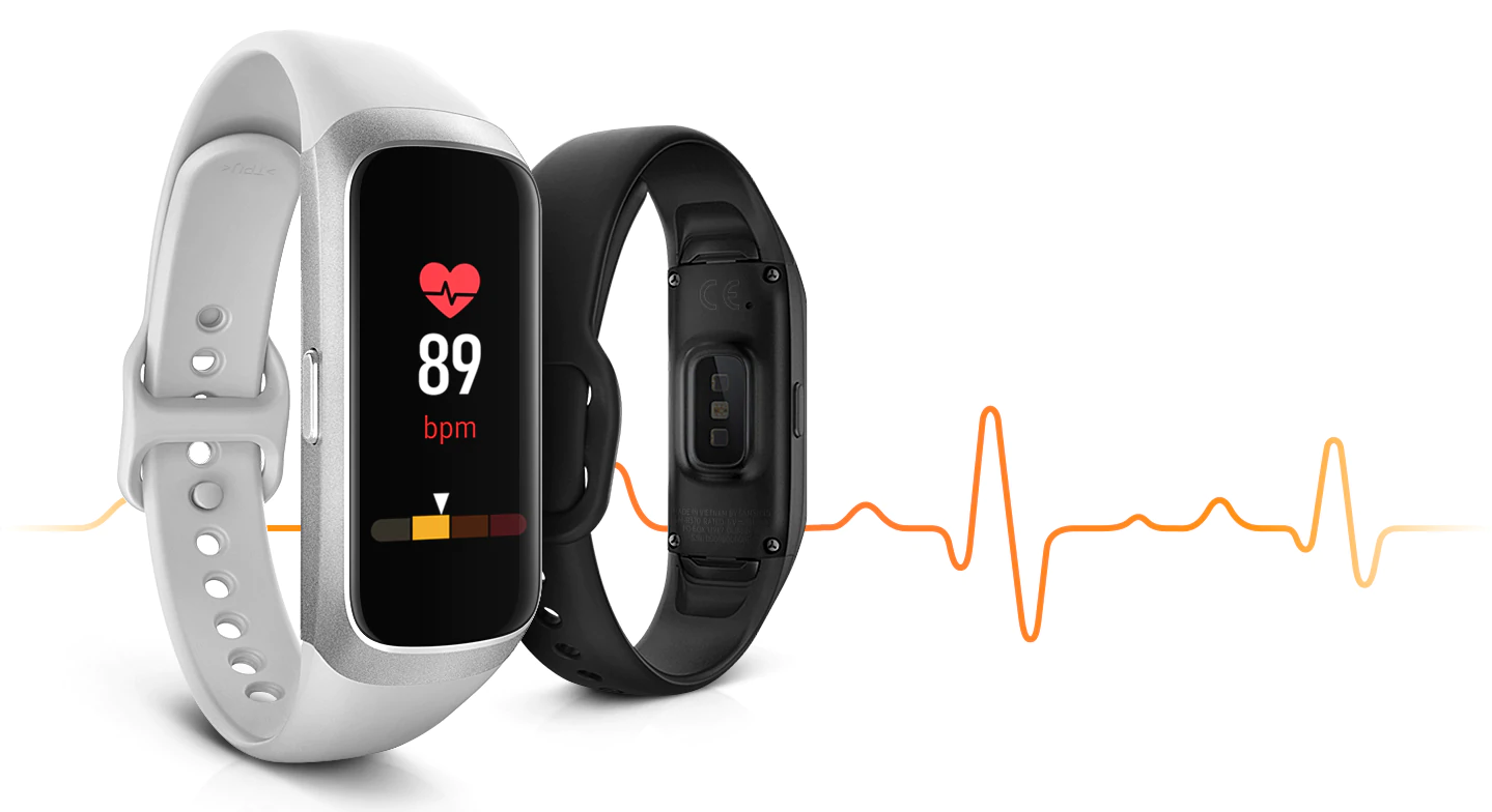 Vòng tay thông minh Samsung Galaxy Fit R370 - Đen_8