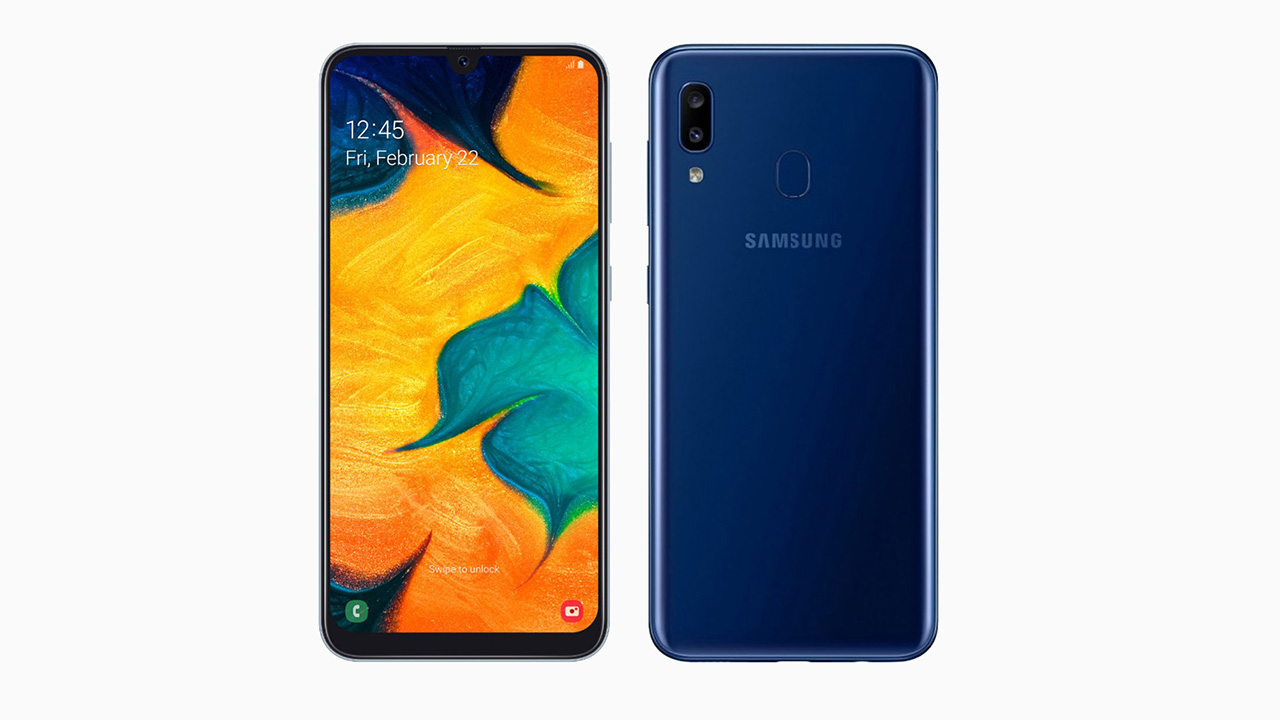 Giới thiệu chi tiết Điện thoại Samsung Galaxy A20 , Xanh