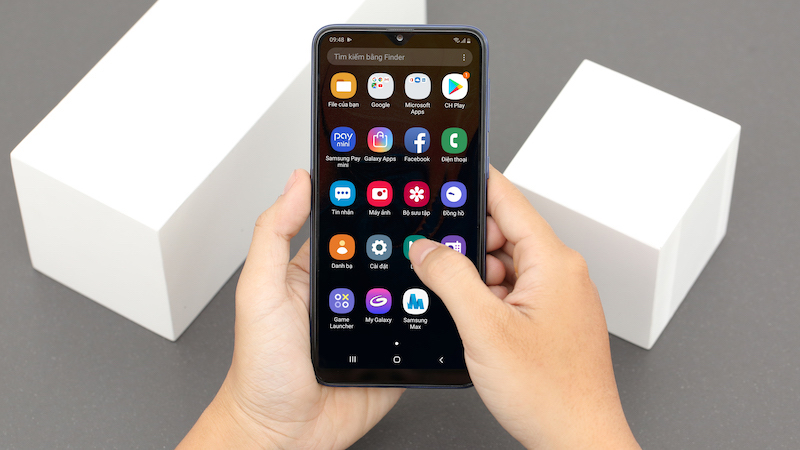 Giới thiệu chi tiết Điện thoại Samsung Galaxy A10 , Xanh