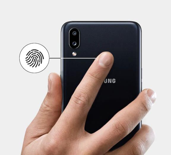 Điện Thoại Di Động Samsung Galaxy A10s-bảo mật vân tay