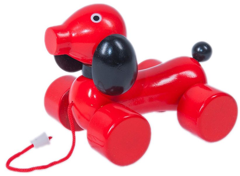 Đồ Chơi Gỗ Vietoys - Con Chó Lớn (Màu Đỏ) VTU3-0014