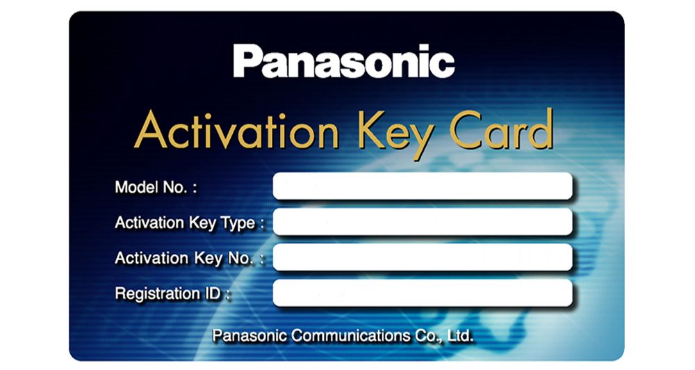 Activation key 05 users sử dụng thiết bị Android OS Panasonic KX-VCS751X