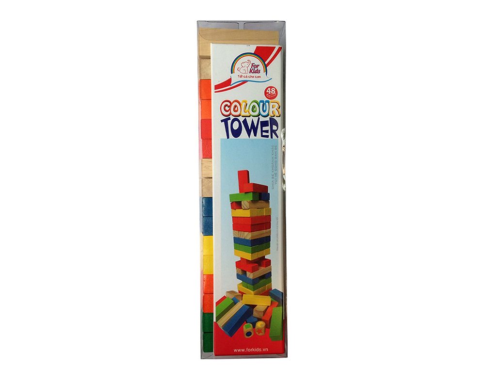 Rút gỗ màu Colour Tower Forkids FKS-044_4