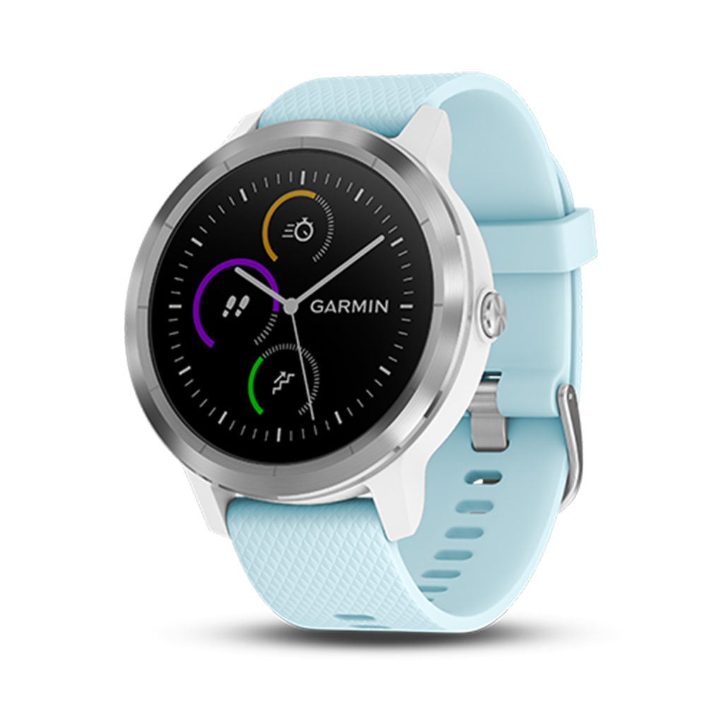 Smartwatch Garmin vivoactive 3 Element, SEA,White/Azure_2