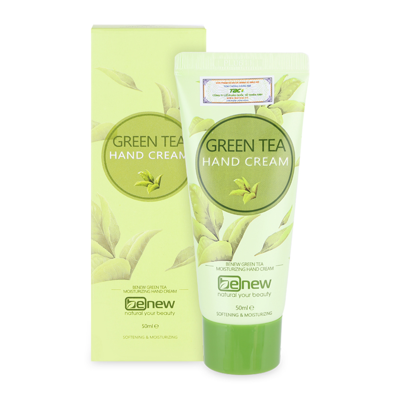 Kem dưỡng da tay cao cấp Benew Green Tea Hand Cream (50ml)