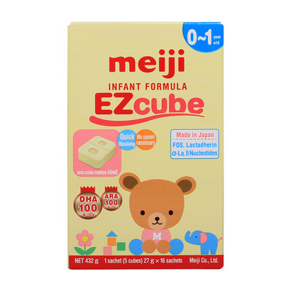 Sữa Meiji 0 (0-1 tuổi) Infant Formula EZcube