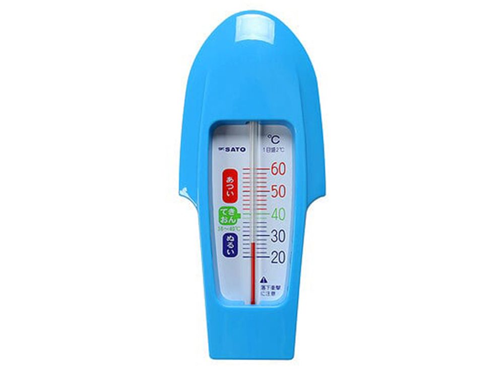 nhiệt kế đo nước tắm màu xanh Pip Baby