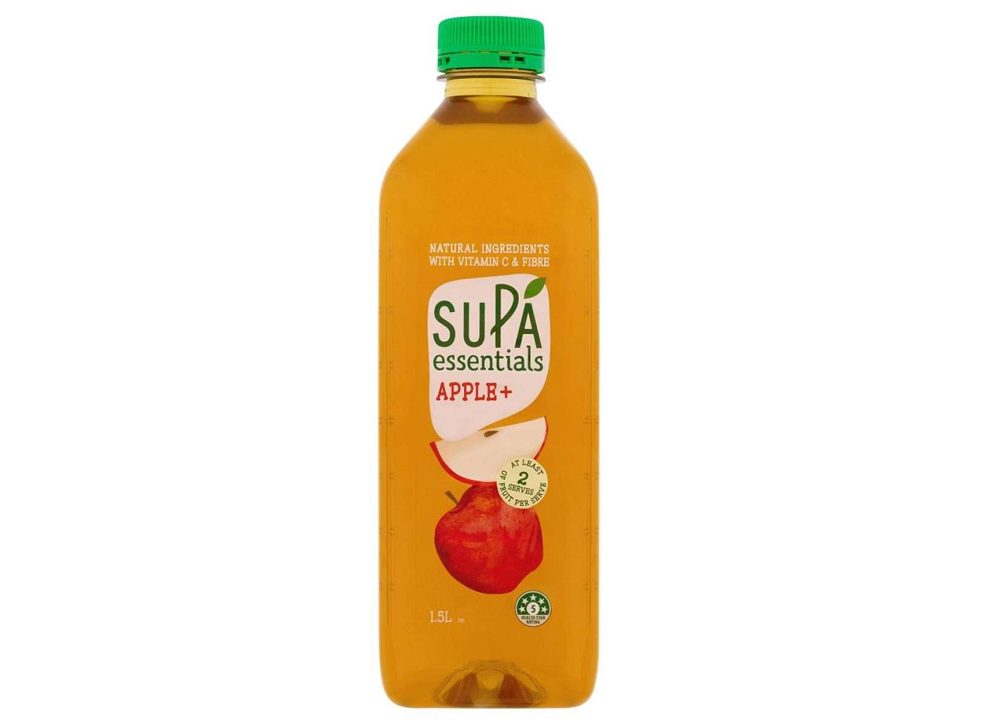 SUPA Essentials 99% nước ép Táo 1,5L - 1