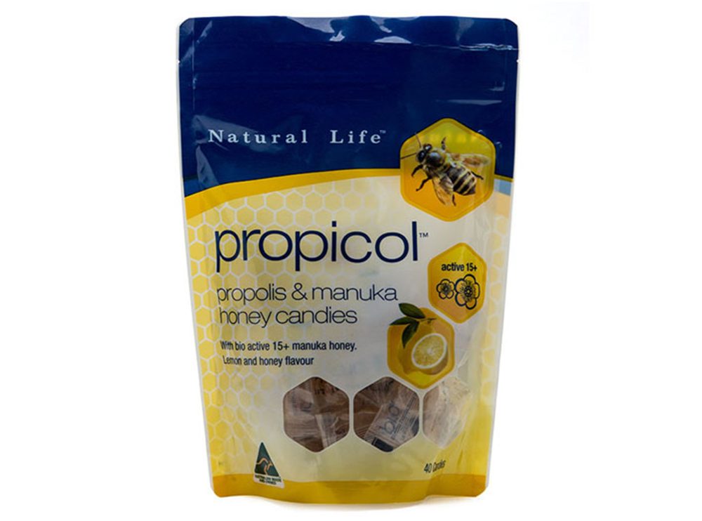 Kẹo mật ong Propolis & Manuka Honey Candies - Hộp 40 viên - 1
