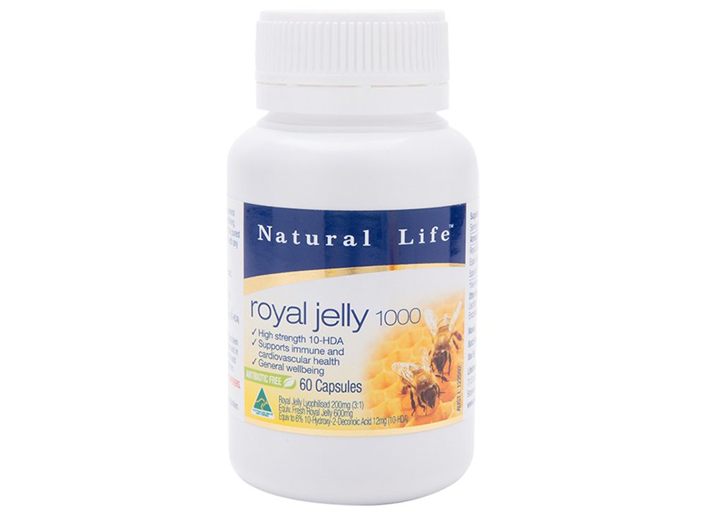 Thực phẩm chức năng Sữa Ong Chúa Natural Life Royal Jelly - Hộp 60 Viên - 2