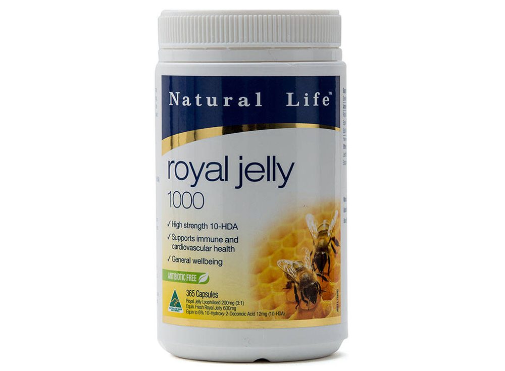 Thực phẩm chức năng Sữa Ong Chúa Natural Life Royal Jelly - Hộp 365 Viên - 1