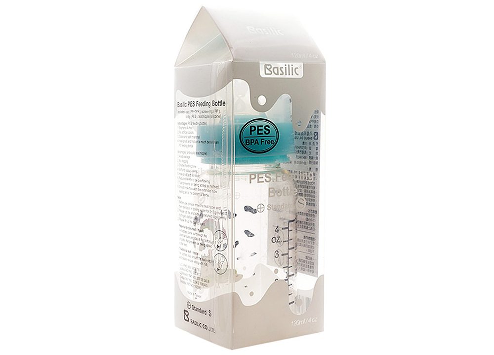 Bình sữa PES không chứa BPA 120ml Basilic D100