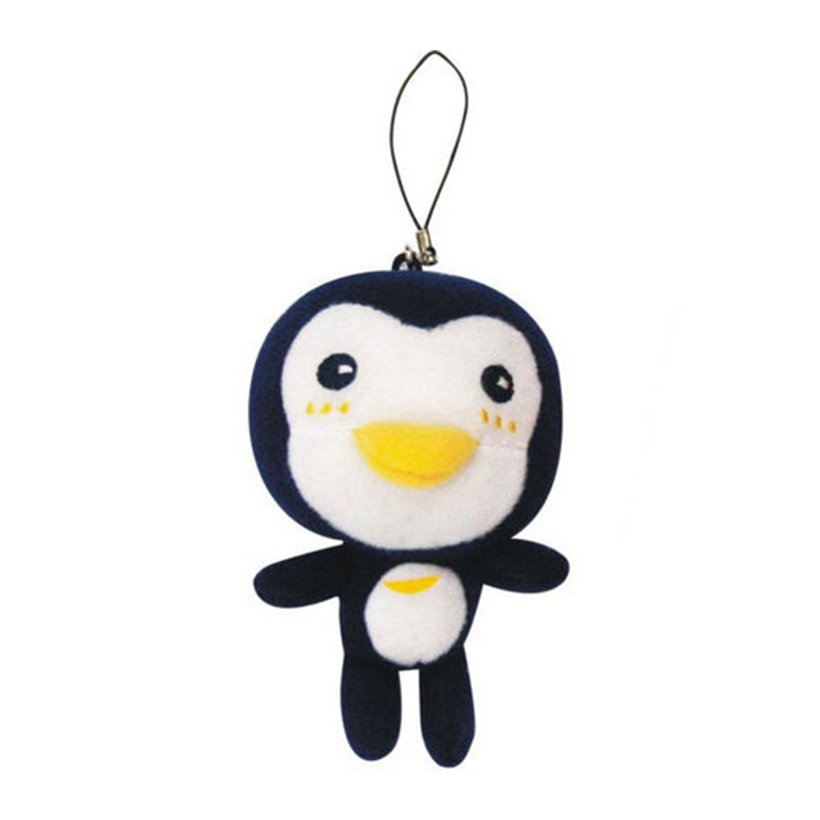 Thú bông chim cánh cụt có dây treo 9.5cm Puku 36026