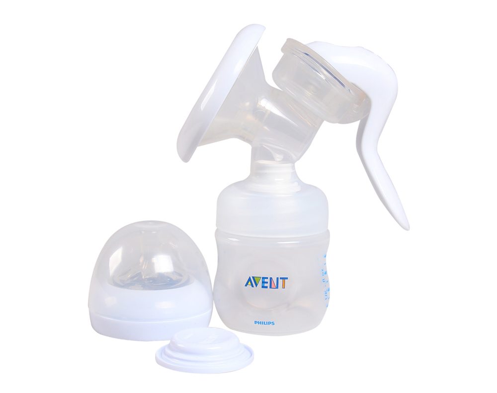 Bộ hút sữa dùng tay bằng nhựa (bộ phận tiếp xúc với sữa mẹ) Philips Avent_1