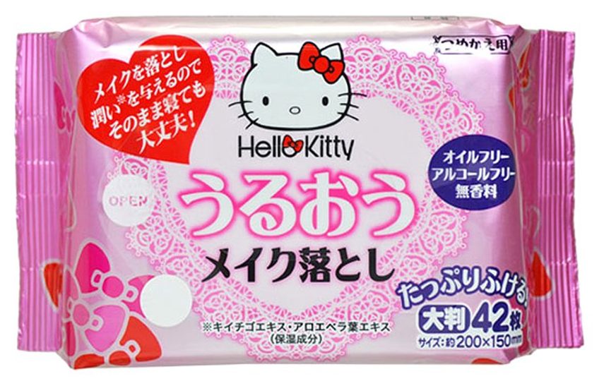 Giấy ướt tẩy trang LEC Hello Kitty E344 42 tờ