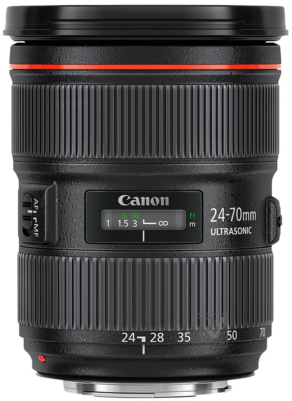 Lens Canon EF24‐70mm