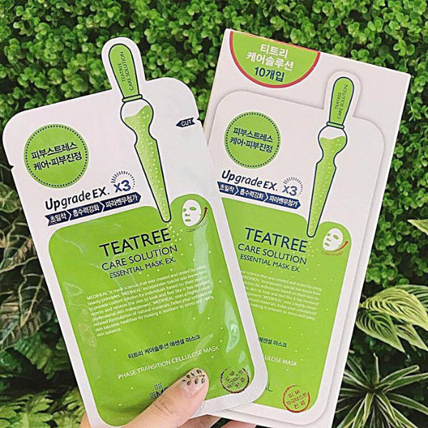 Mặt nạ tinh chất tràm trà ngăn ngừa mụn Mediheal Teatree Care Solution Essential Mask 24ml_2