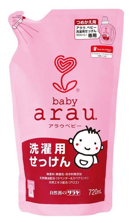 Nước giặt Arau Baby dạng túi 720ml