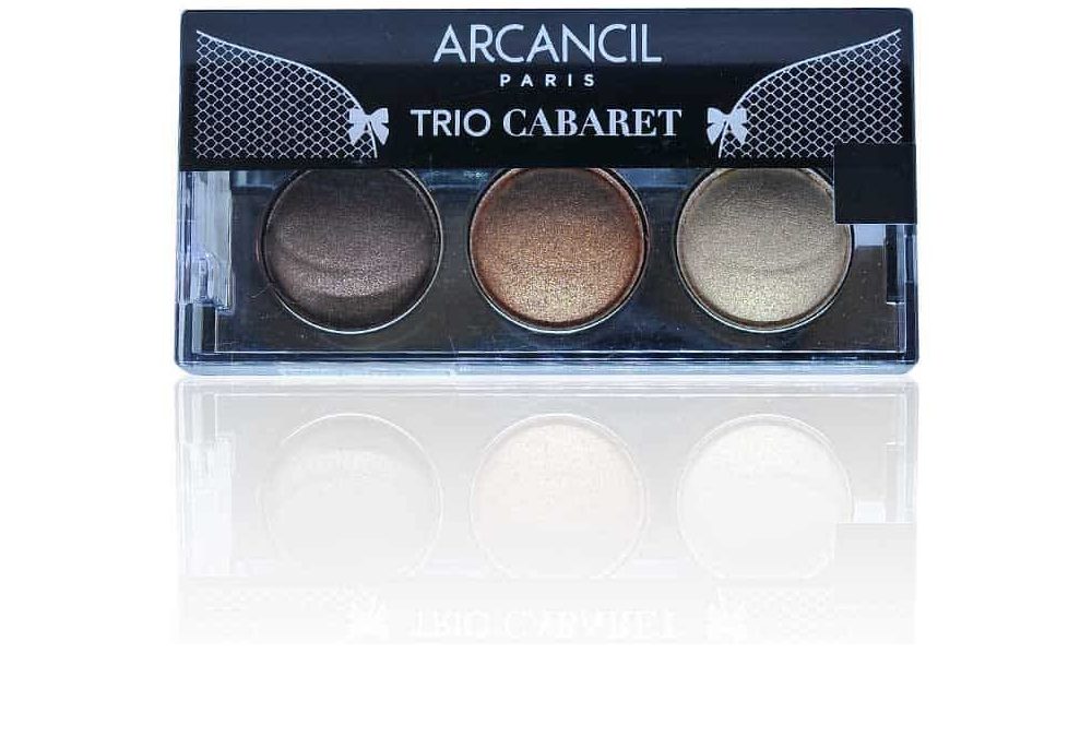 Phấn mắt 3 màu nhũ Arcancil Trio Cabaret 4.5g màu 100