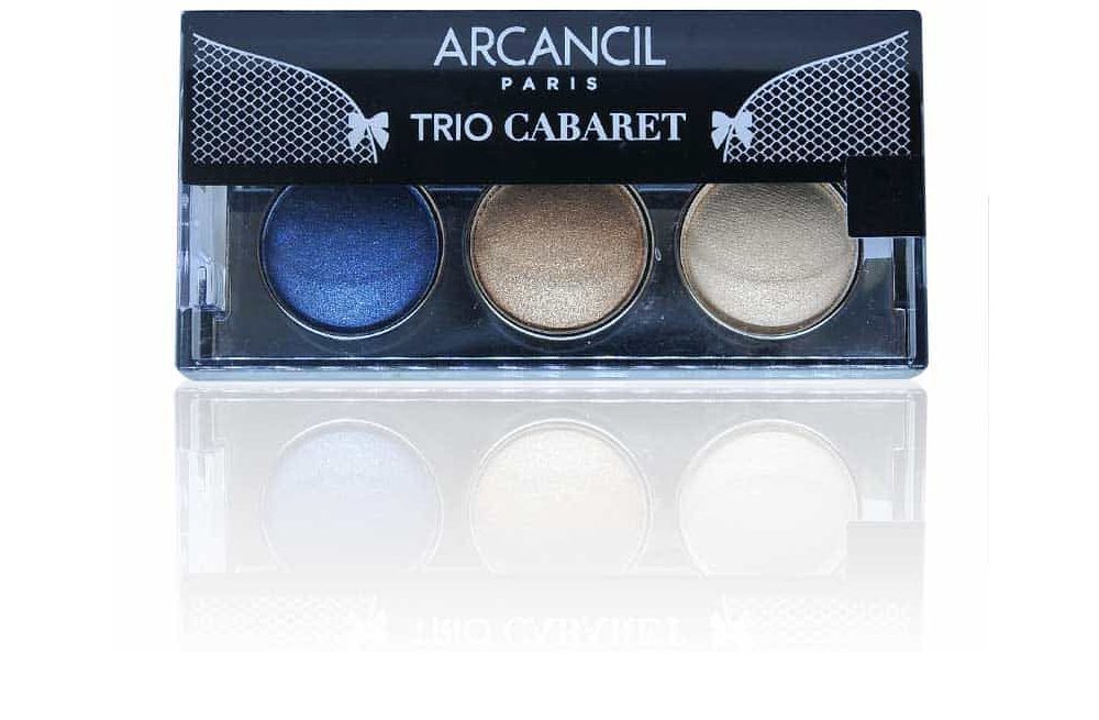 Phấn mắt 3 màu nhũ Arcancil Trio Cabaret 4.5g màu 104