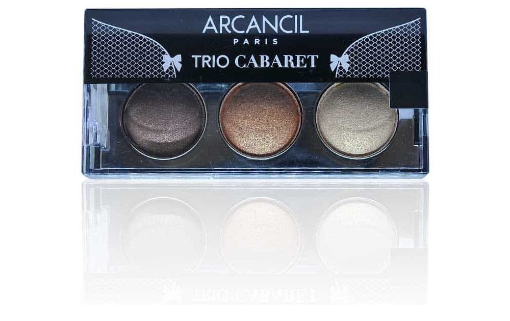 Phấn mắt 3 màu nhũ Arcancil Trio Cabaret 4.5g màu 105