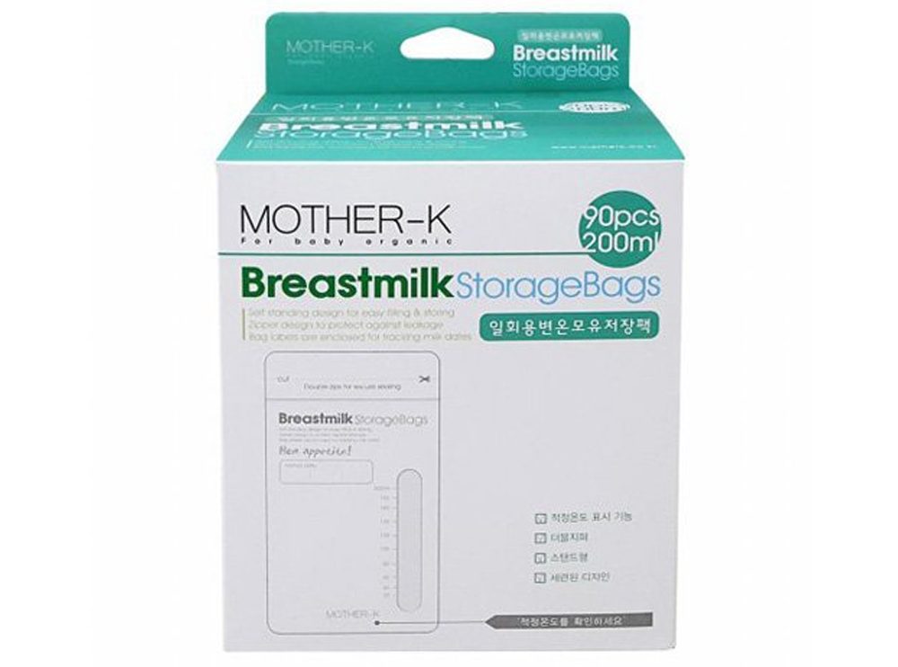 Túi trữ sữa cảm ứng nhiệt Mother-K Hàn Quốc 90c