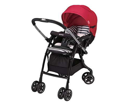 Xe đẩy trẻ em Aprica Luxuna Dual CTS Contrast Đỏ