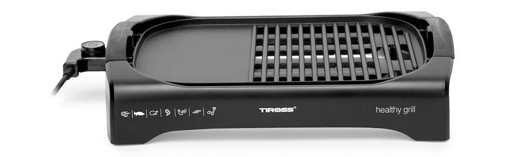 Vỉ nướng điện Tiross, 2000W TS-968_1