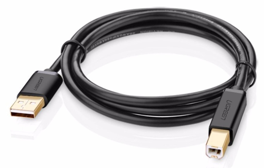 Cáp USB 1,5m Ugreen UG-10350 đầu mạ vàng