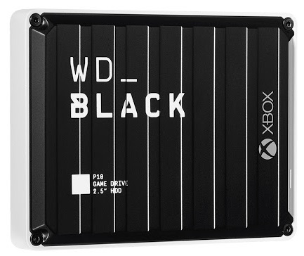 Ổ cứng HDD WD BLACK P10 Game Drive for XBOX ONE 12TB 2.5", 3.2 (WDBA5E0120HBK-SESN) (Trắng đen) |Chơi game mọi lúc
