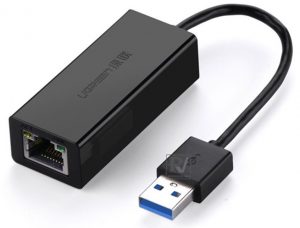 Cáp chuyển USB 3.0 to Lan hỗ trợ 10/100/1000 Mbps chính hãng Ugreen UG-20256
