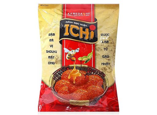 Bánh gạo Nhật Ichi vị mật ong Kameda gói 180g