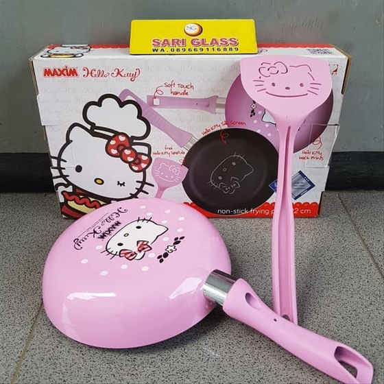 Chảo Maxim 24 cm Hello Kitty Pink 13084_1