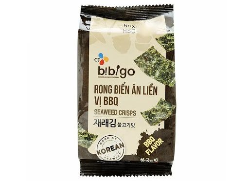 Rong biển vị BBQ Bibigo CJ gói 5g