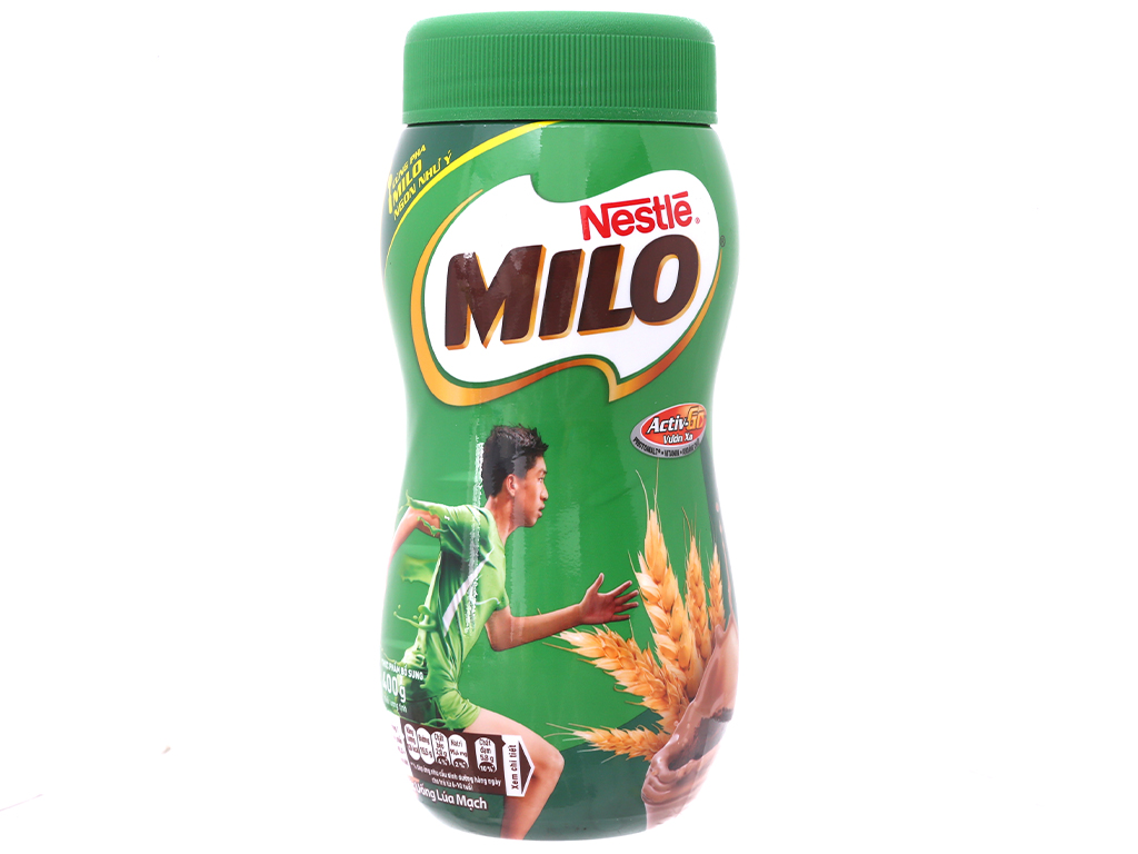 Thức uống bổ dưỡng lúa mạch Milo Active-Go Nestlé lọ 400g_1