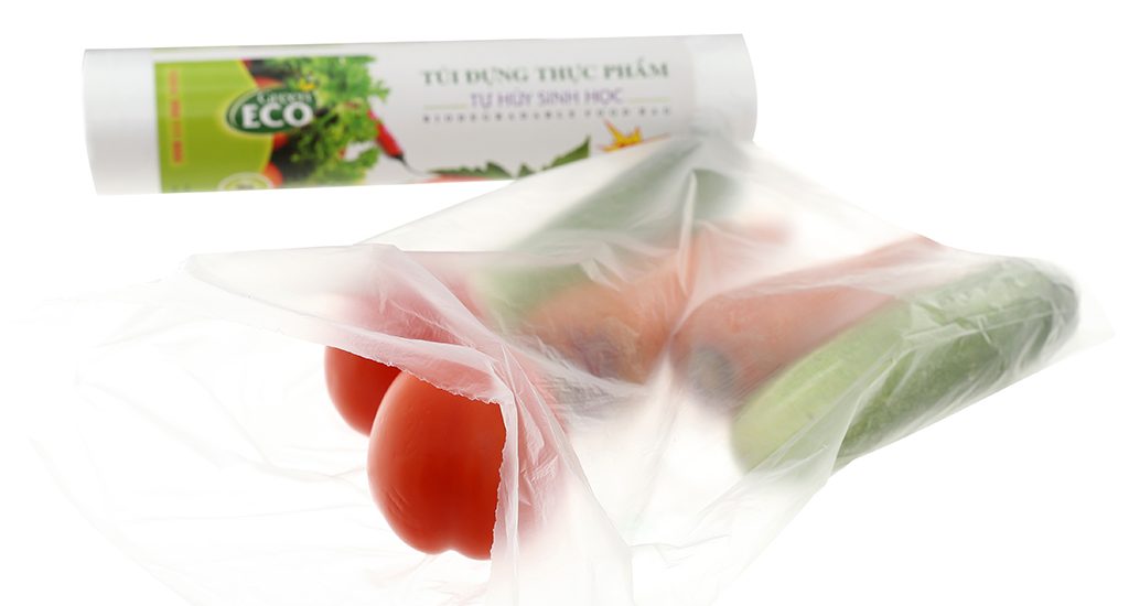 Túi đựng thực phẩm tự hủy sinh học Green Eco gói 25 x 35 cm (200 cái)_2