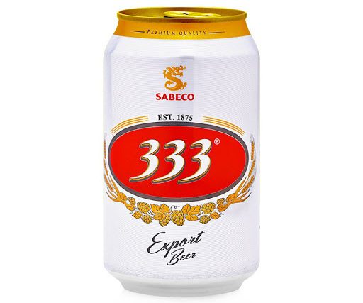 Bia 333 Export lon 330ml