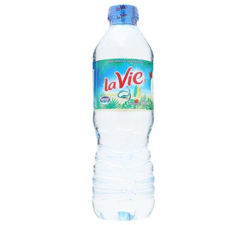 Nước khoáng thiên nhiên Lavie chai 500ml