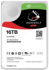 Ổ cứng HDD Seagate IRONWOLF 16TB 3.5" Sata (ST16000VN001)