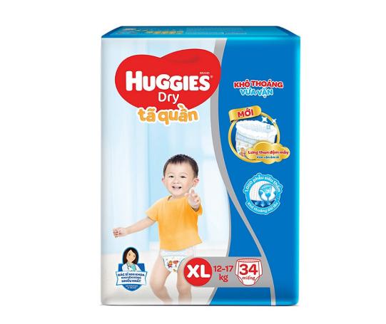 Tã Quần Huggies Dry Pants Jumbo XL34