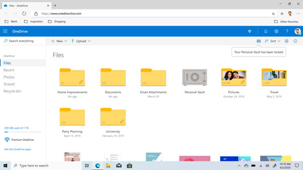 microsoft-365-OneDrive-Vault